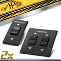 2X Front Power Window Switch for Chevrolet Astro GMC Safari (1985–1995)