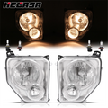 2X Headlights with Fog Lights for Jeep Liberty (2008–2012)