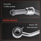 Power Steering Pressure Line Hose for Chevy Honda Passport