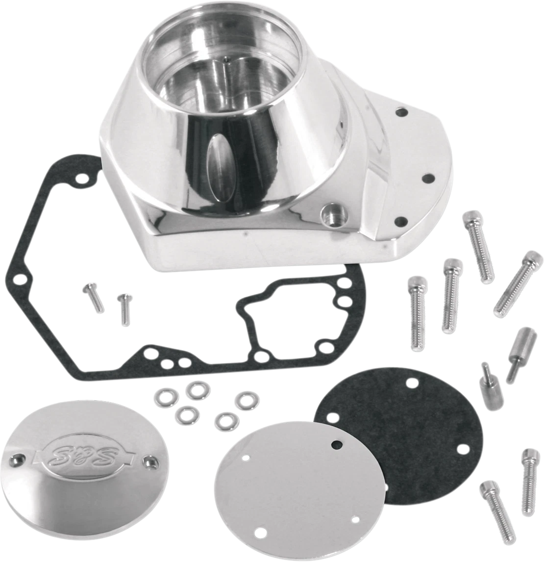 S&S Cycle Cam Cover for Big Twin (Polished Billet) 31-0335