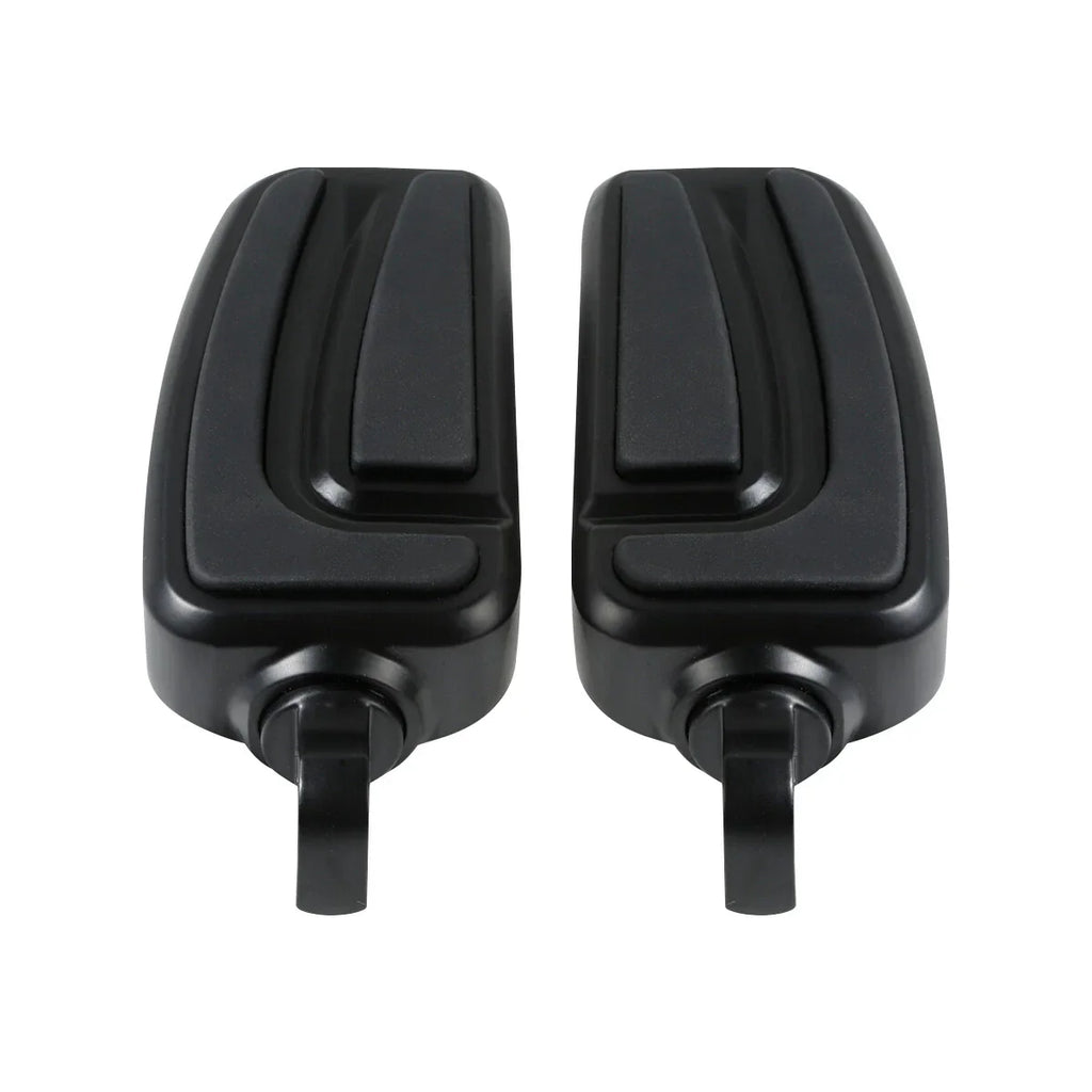 Footpegs for Harley Touring Softail Street Bob Black