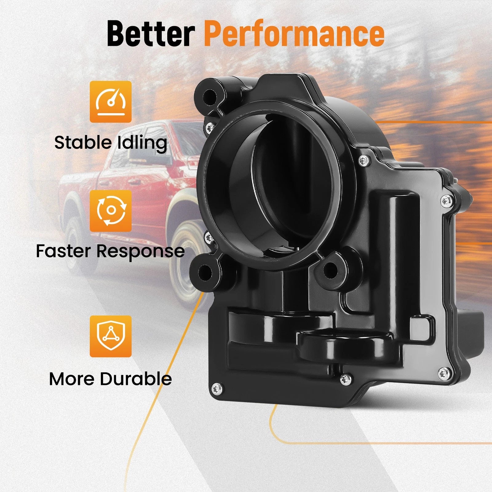 Throttle Body for VW Polo GTI 6R, Seat Ibiza 1.4 TSI, Audi A1 (2010–2015) 03C128063A