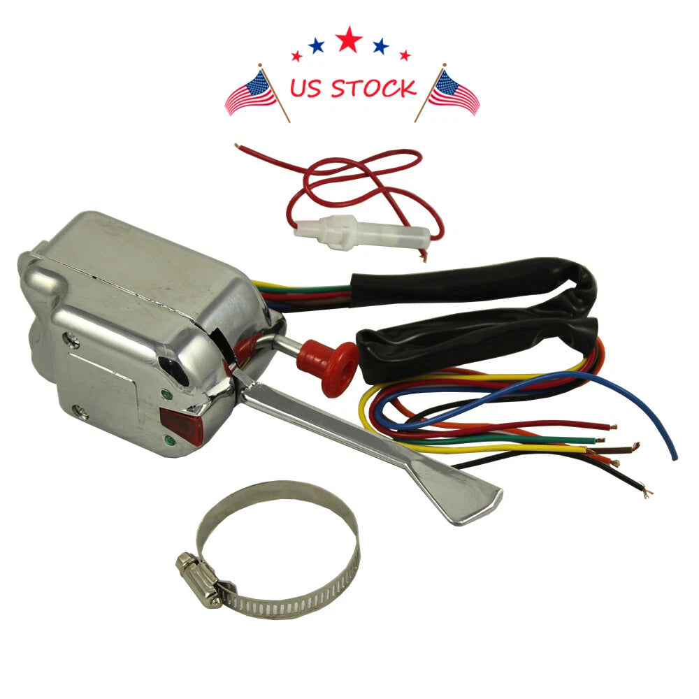 Chrome Turn Signal Switch for Ford Buick GM (Universal)