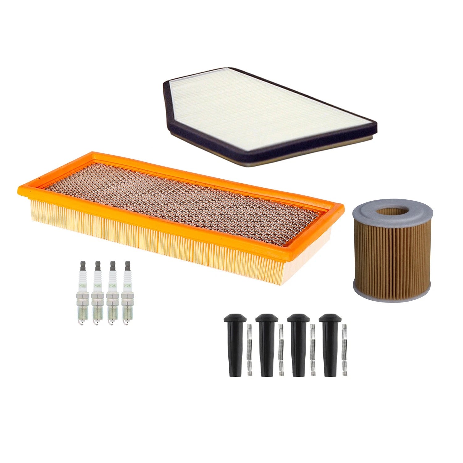 Tune Up Kit with NGK Spark Plugs & Boots for Ford Escape, Mariner (2001–2010)
