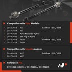 2X Front Inner Tie Rod Ends for Ford Taurus, Flex, Lincoln MKT (2016-2019)