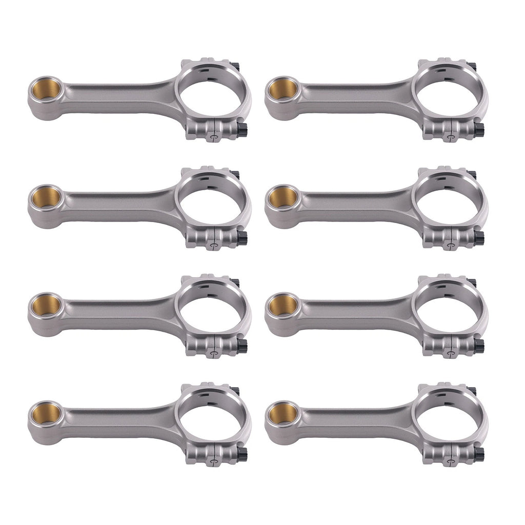 5.700" 2.100" .927" I-Beam 5140 Connecting Rods For SBC Chevy 350 500HP Floating