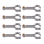 5.700" 2.100" .927" I-Beam 5140 Connecting Rods For SBC Chevy 350 500HP Floating