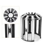 Black Aluminum Oil Filter Cover Cap Trim for Harley Twin Cam Dyna (2000–2017)