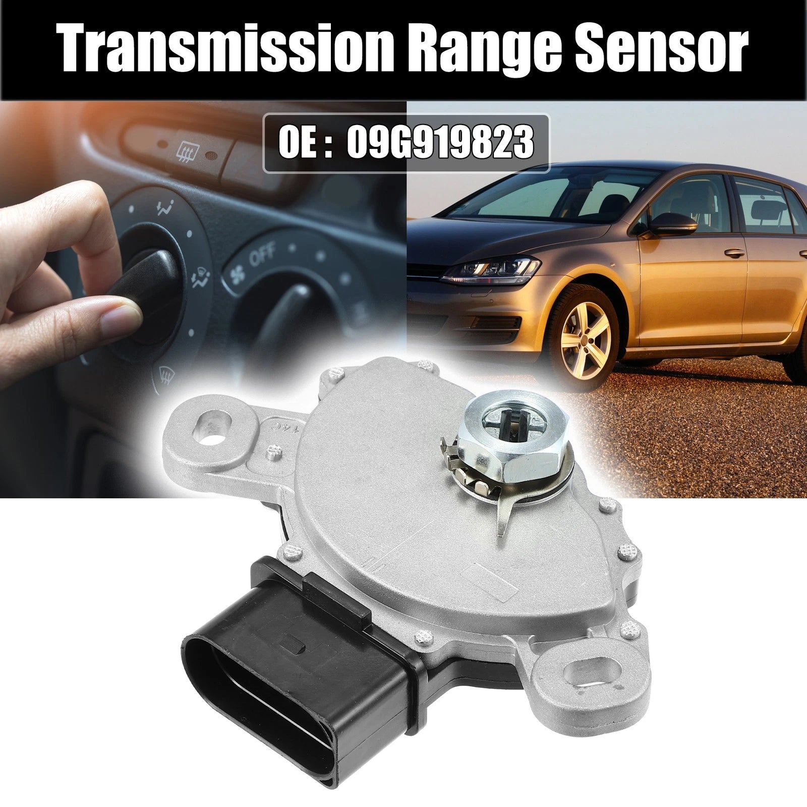 Transmission Range Sensor Neutral Safety Switch for VW CC Jetta Golf (2009–2017)