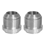 2X -12AN Male Aluminium Weld On JIC Bungs Fitting JXSS032-12-A
