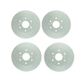 Disc Brake Rotors Kit for Chevy GMC (344.8mm Front, 330mm Rear)