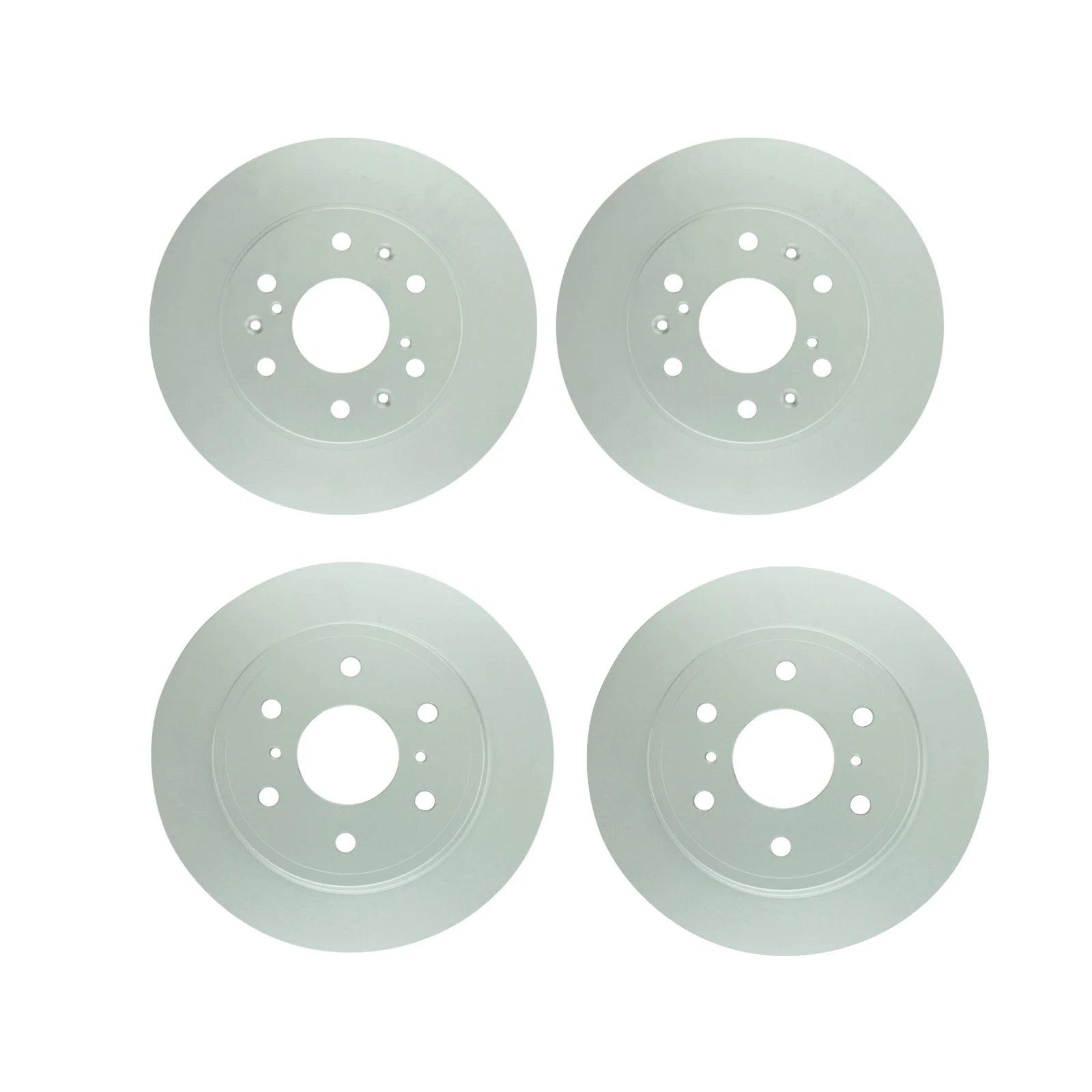 Disc Brake Rotors Kit for Chevy GMC (344.8mm Front, 330mm Rear)