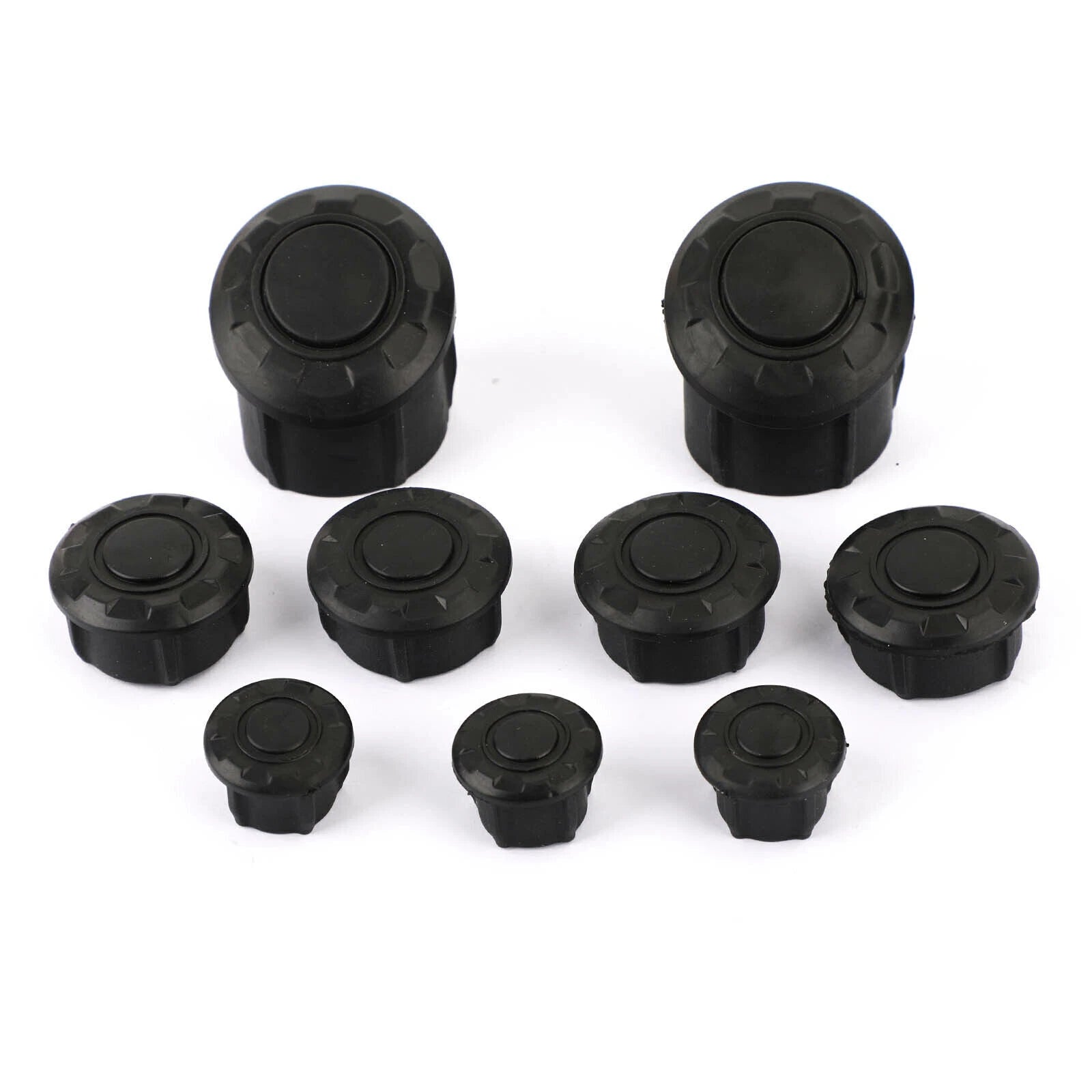 Set of 2 Frame Plugs for BMW R1200GS R 1200 GS LC Adventure (2014–2019)