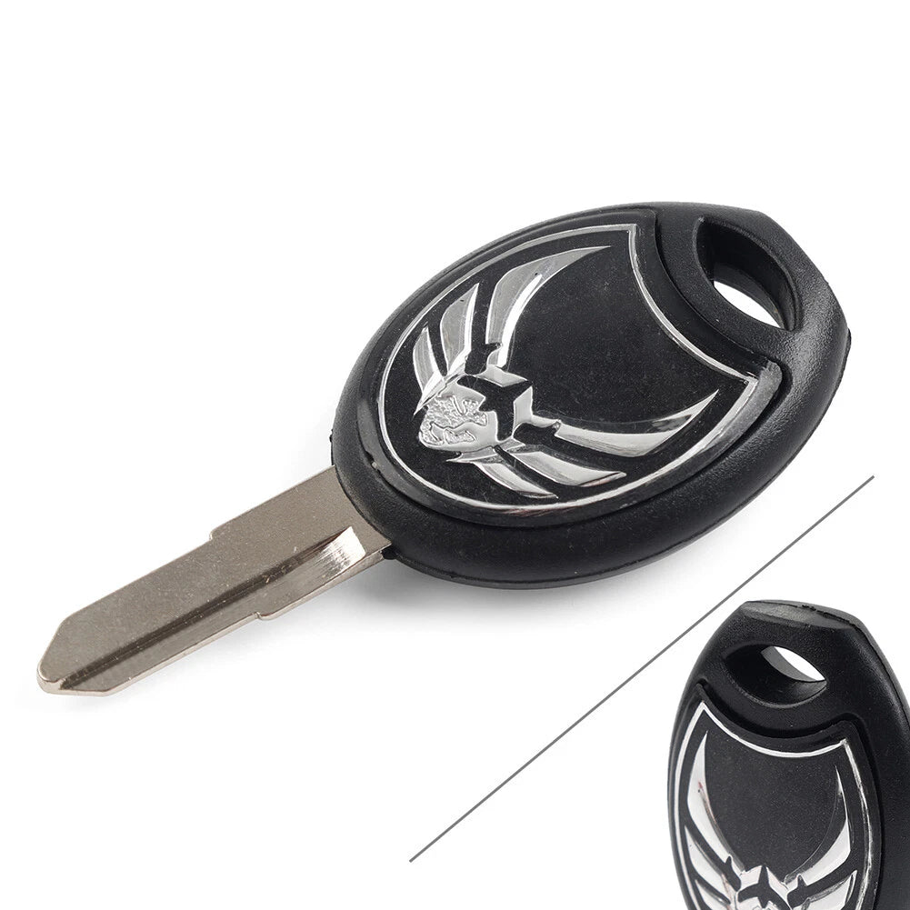 1pc Black Uncut Blade Blank Key for Honda NRX 1800 Valkyrie Rune (1997–2003)
