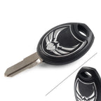 1pc Black Uncut Blade Blank Key for Honda NRX 1800 Valkyrie Rune (1997–2003)
