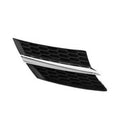 Replacement Black Chrome/Matte ABS Plastic Driver Side Front Grille