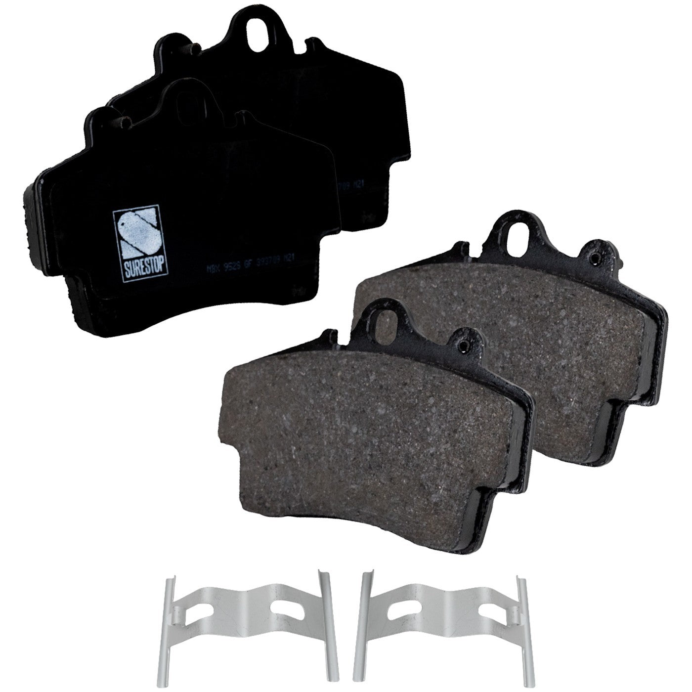 Set of 4 NAO Brake Pads for Porsche Boxster (1997–2004)