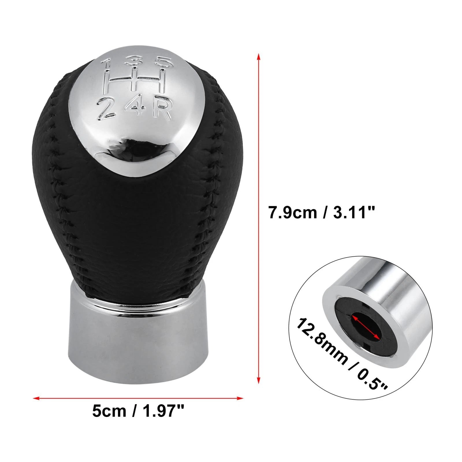 5 Speed Manual Gear Shift Knob for Mazda 3 5 6 323 626 RX8 (2000–2023)