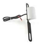 LED Brake Tail Light License Plate Mount Holder Bracket for Motorcycle Silver