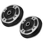 2X Front Brake Drums for Kawasaki Mule (2020–2030) KAF540 KAF540E KAF620B