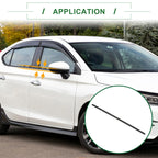 2pcs Weatherstrip Window Seal for Honda City (2016–2023) No. 72950T9AT01