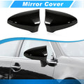 2Pcs Side Mirror Caps for Lexus IS GS LS ES RC F-Sport (2013–2020) Glossy Black