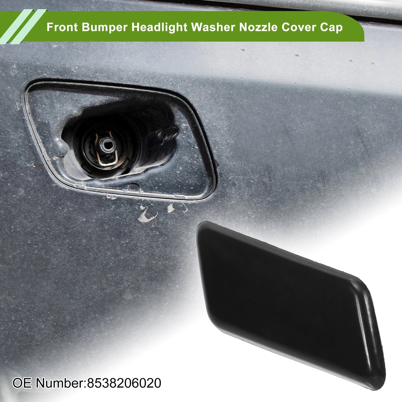 Washer Nozzle Cover Cap for Toyota Camry (No. 8538206020) Unpainted