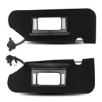 Set of 2 Front Sun Visors for Chevrolet C5 Corvette (2005–2013) 23142243 Black with Light
