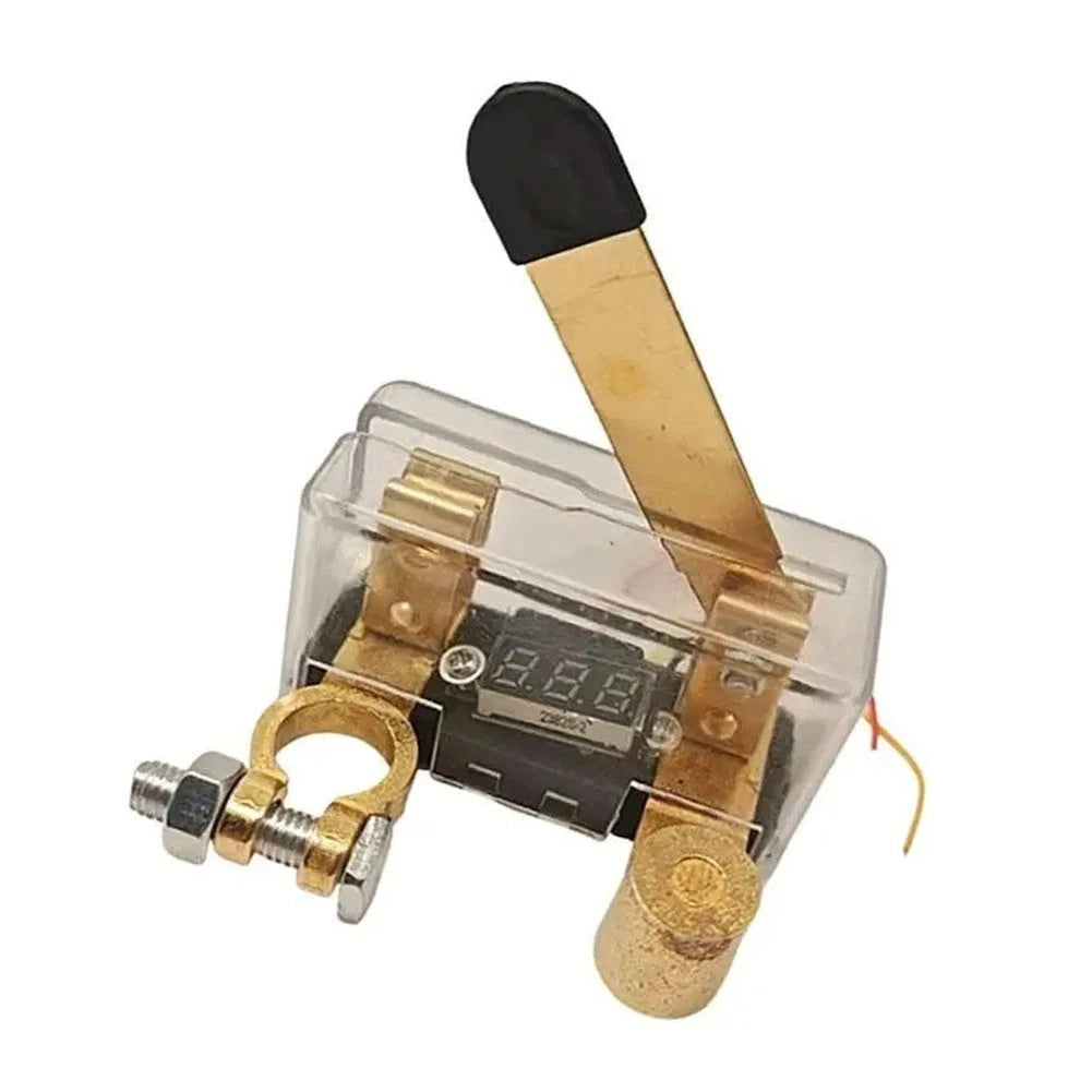 Battery Disconnect Switch for Car Camper Marine Power (Power Monitoring)