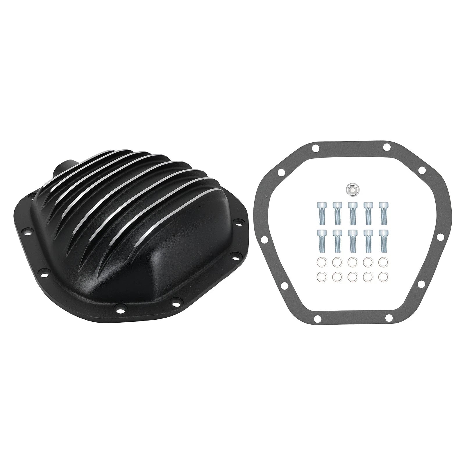 Aluminum Differential Cover for Ford F-550 (2000–2004) SPC4911BKKIT Black