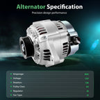 Alternator with Pulley for Suzuki Grand Vitara (1999–2004)