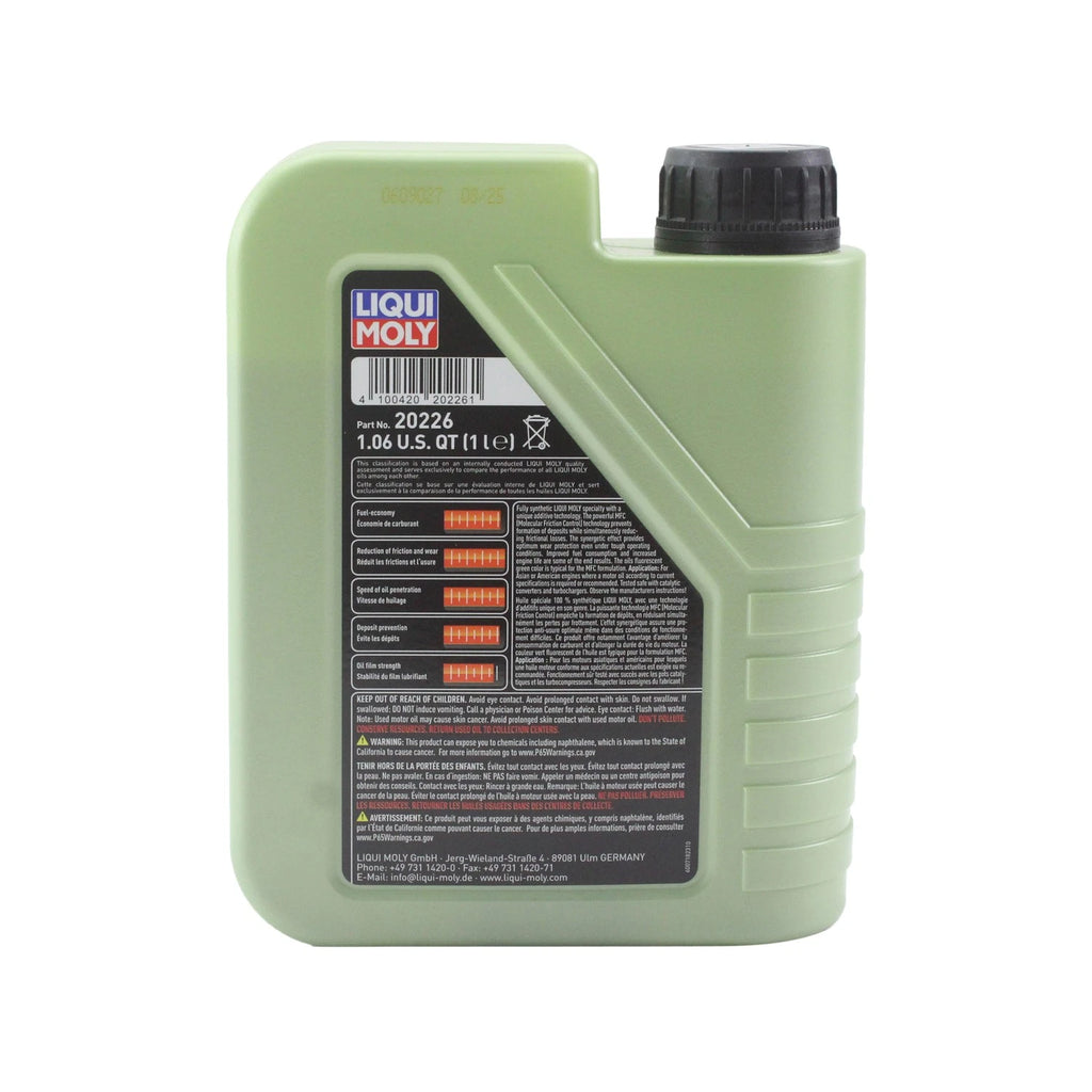 Set of 4 Liqui Moly Molygen 5W-30 Engine Motor Oil for