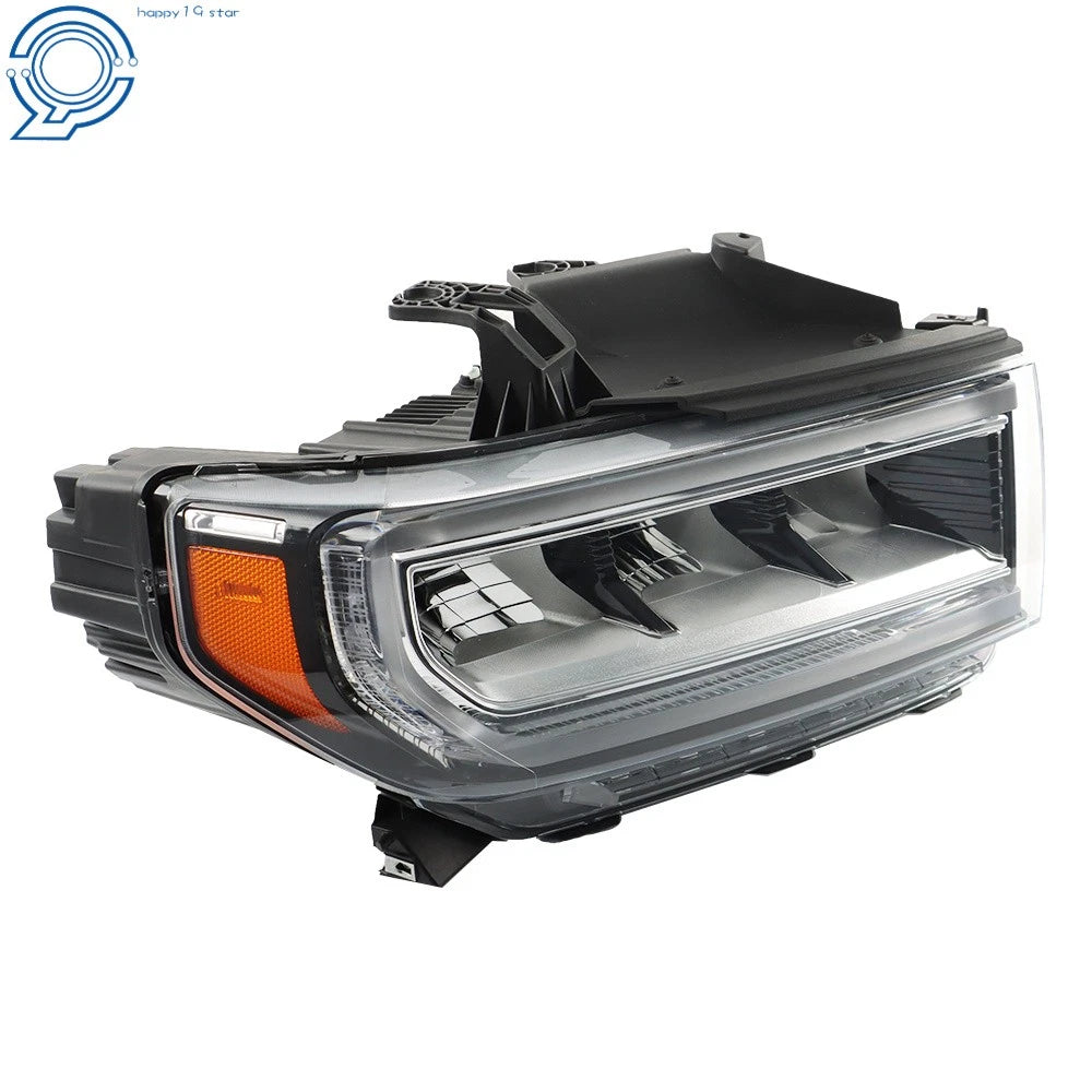 Headlamp for GMC Acadia SL/SLE (2020–2023) Built-In LED Chrome Right