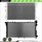 Radiator & A/C Condenser for Chrysler Town & Country (2005–2007) 3320 2795