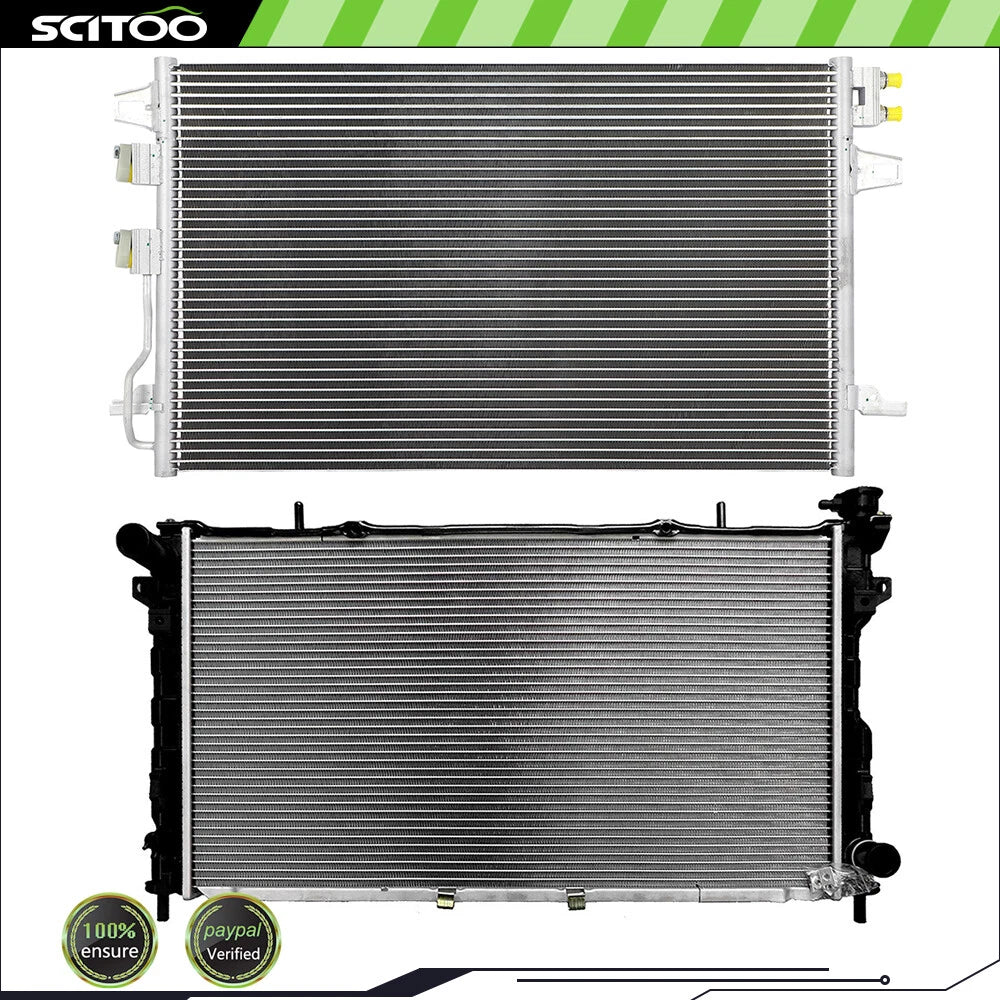 Radiator & A/C Condenser for Chrysler Town & Country (2005–2007) 3320 2795