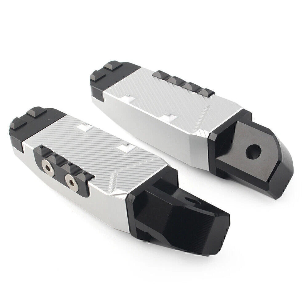 Rear Passenger Footrests Foot Pegs Pedal Pads for Yamaha YZF R1 R6 (2000–2023)