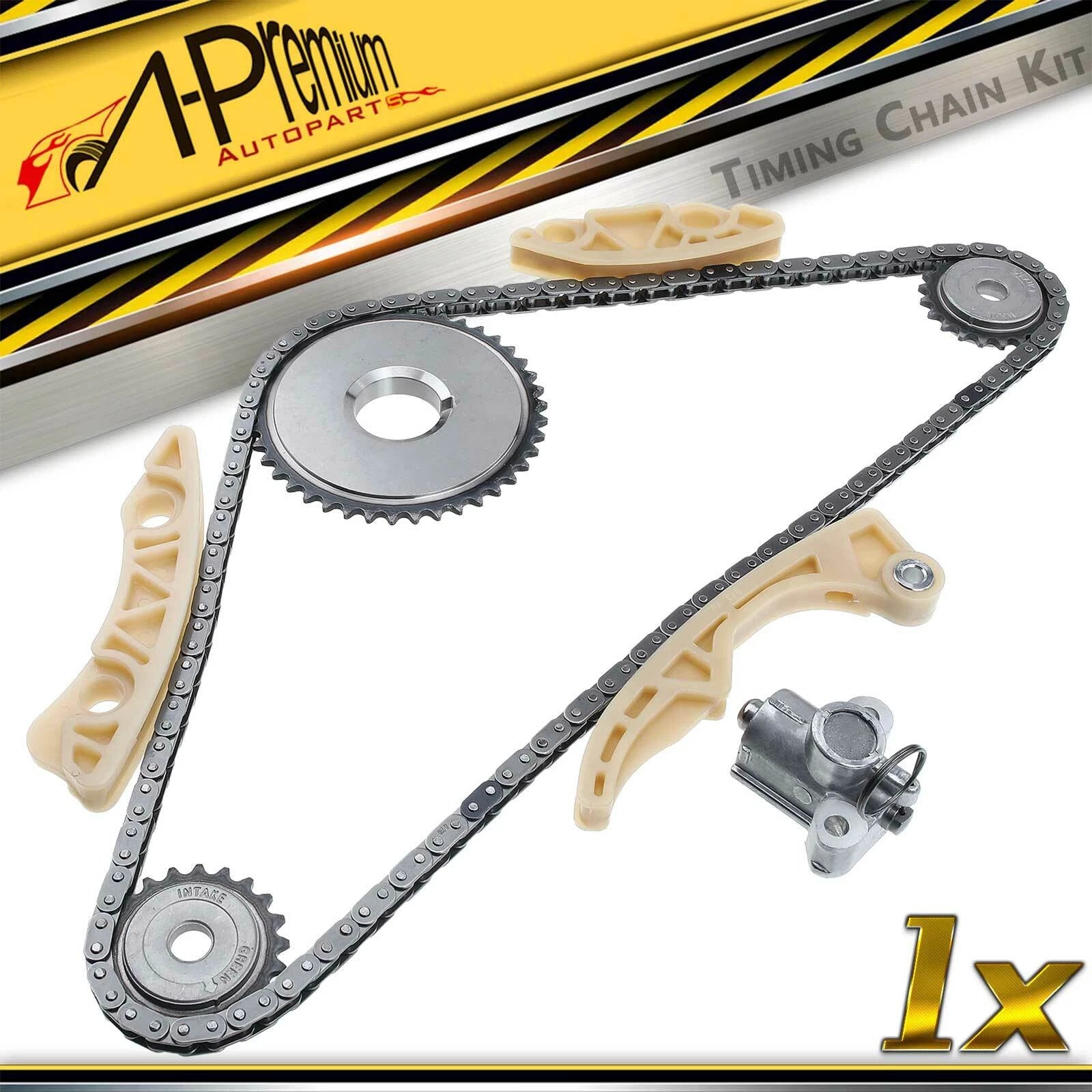 8x Timing Chain Kit for Chevy Malibu (2004–2012) Captiva HHR G5 G6