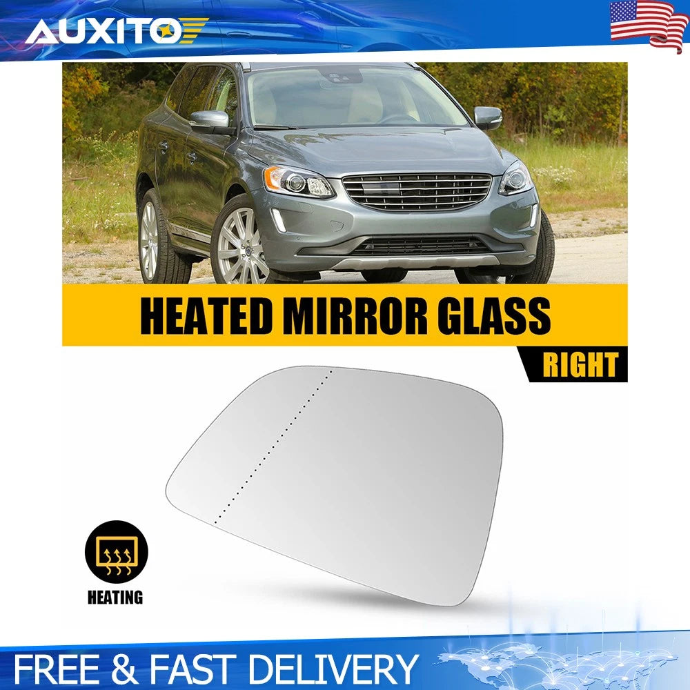 Heated Mirror Glass for Volvo XC60 (2010–2017) OE 31217278 GA-VO2107