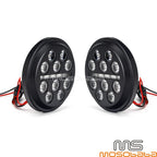 4.5" LED Fog Lights for Harley Dyna Sportster Softail Touring Forty Eight (2006-2023)