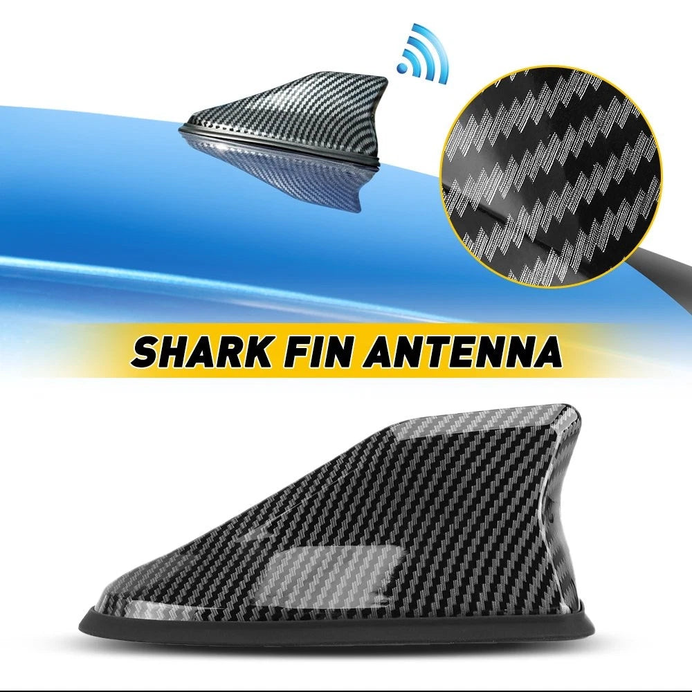 Carbon Fiber Shark Fin Antenna Cover for