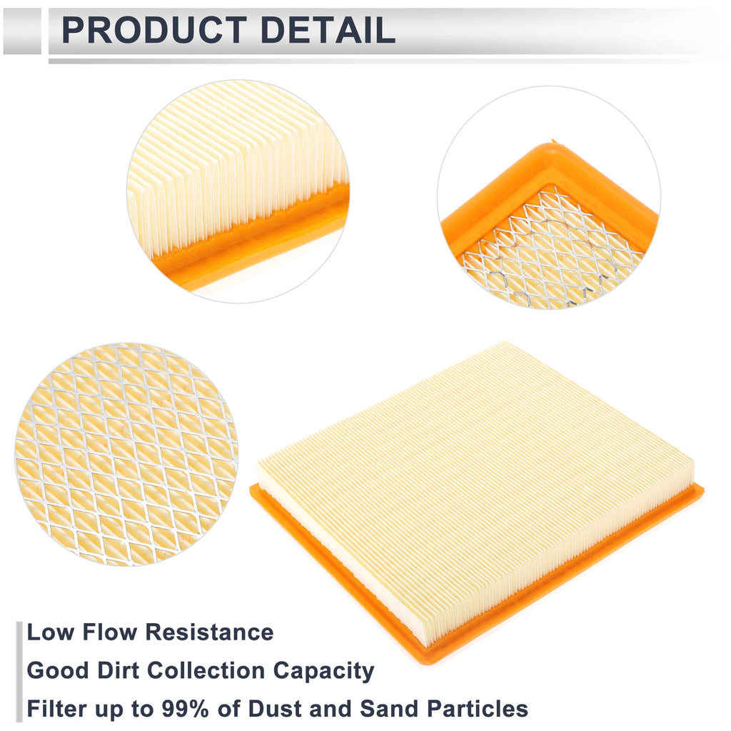 Air Filter No. 20972655 for Chevrolet Malibu 2.0L (2013–2015)