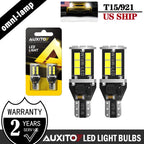 2X LED Bulbs for Pickup Reverse Backup Light (921 T15 912)