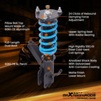 24 Way Damper Coilover Lowering Kit for Honda Civic Si EM2 (2001-2005)