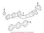 Exhaust Manifold Nut 1201420072 for Mercedes-Benz