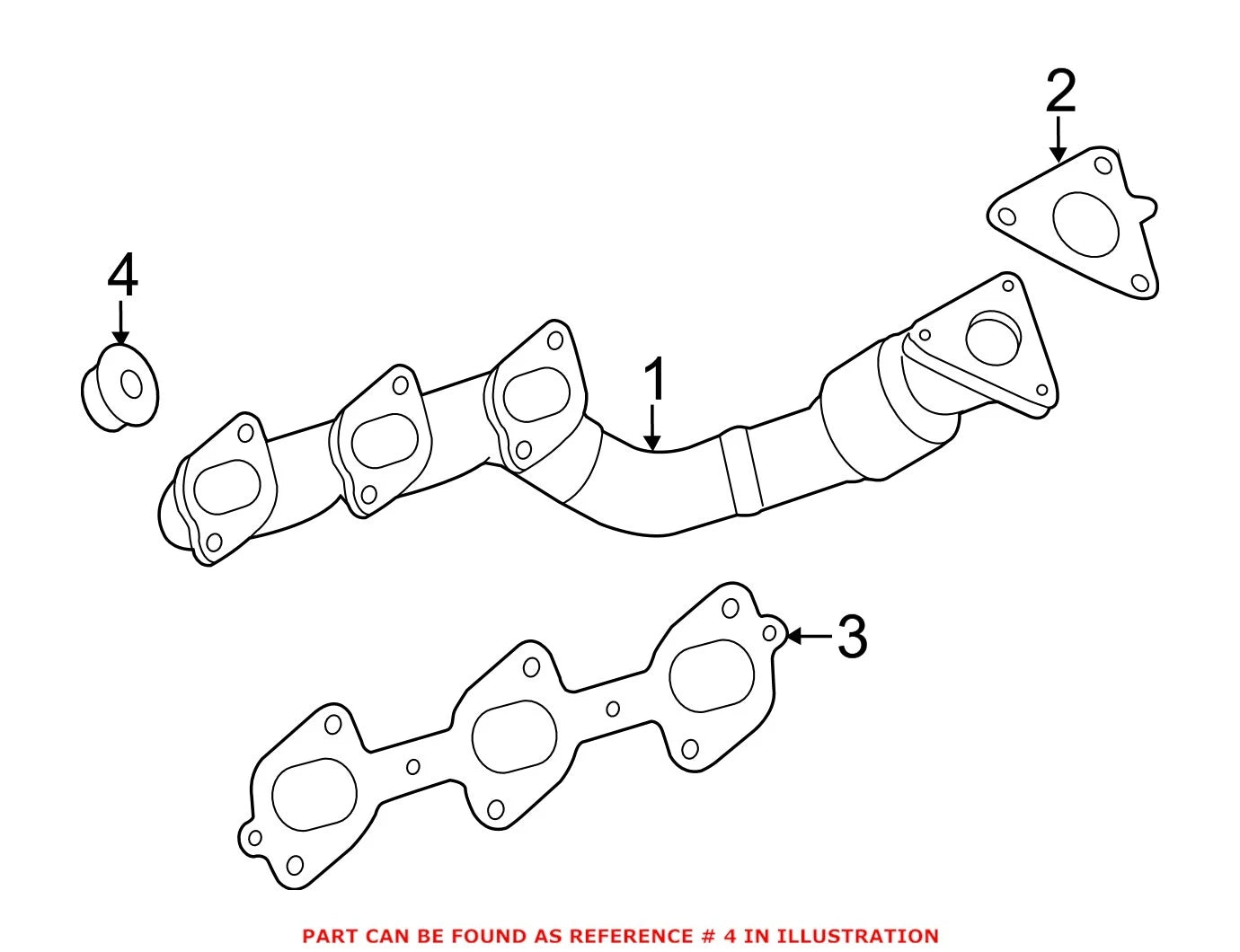 Exhaust Manifold Nut 1201420072 for Mercedes-Benz