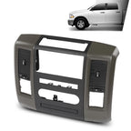 Dash Radio Bezel Climate Trim Panel Vent for Dodge Ram 1500 2500 (2009–2012)