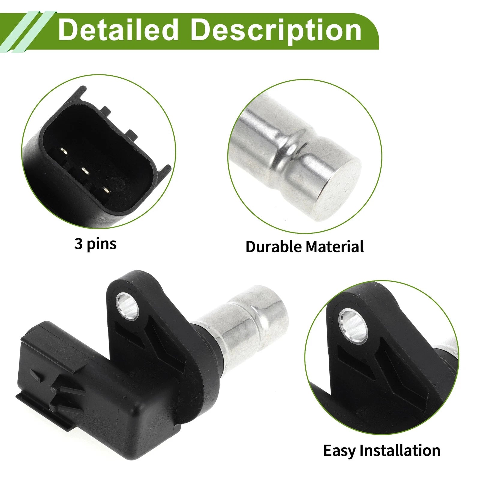 Crankshaft Position Sensor for Dodge Caravan 2.4L (1996–2002) No.M05235377