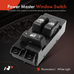 Front Left Power Window Switch for Chevrolet Silverado 1500 (2000-2002)