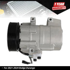 A/C Compressor for Dodge Durango (2021–2024) 3.6L 5.7L with Clutch
