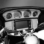 Chrome Tri Line Stereo Trim Cover for Harley Electra Tri Glide (2014–2023)